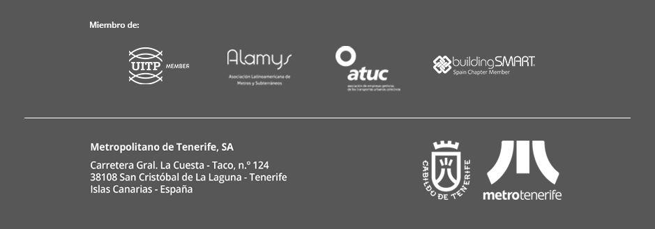 Miembro de Alamys, Atuc, UITP y Building Smart.