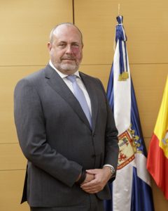 Enrique Arriaga Álvarez, presidente de Metrotenerife.