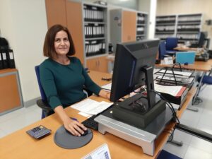 “Me siento totalmente integrada en el equipo de trabajo de mi departamento”