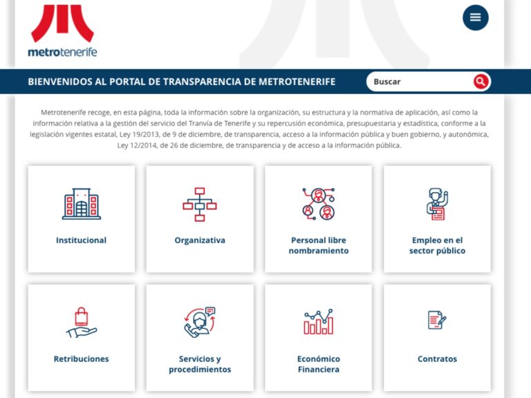 Portal de transparencia: obtenemos notas de sobresaliente en índices de transparencia