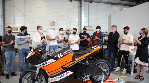 Apoyamos la competición MotoStudent de la Universidad de La Laguna