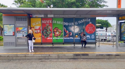 El Tranvía activa su plan de servicios de Navidad