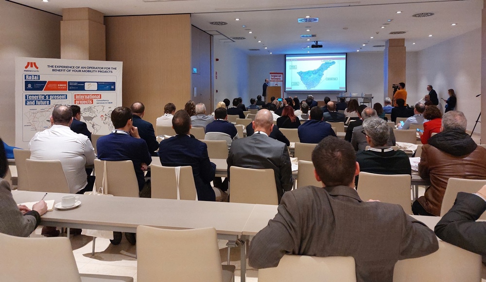 Sesión del Congreso Europeo de Tranvías.