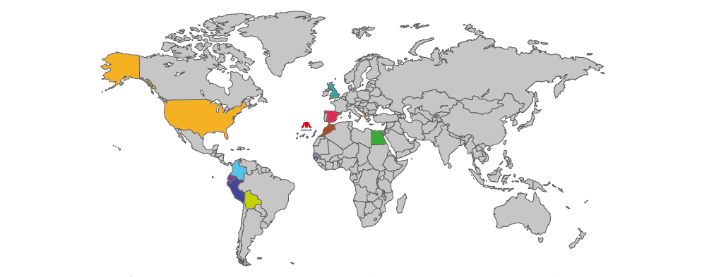 mapa referencias internacionales